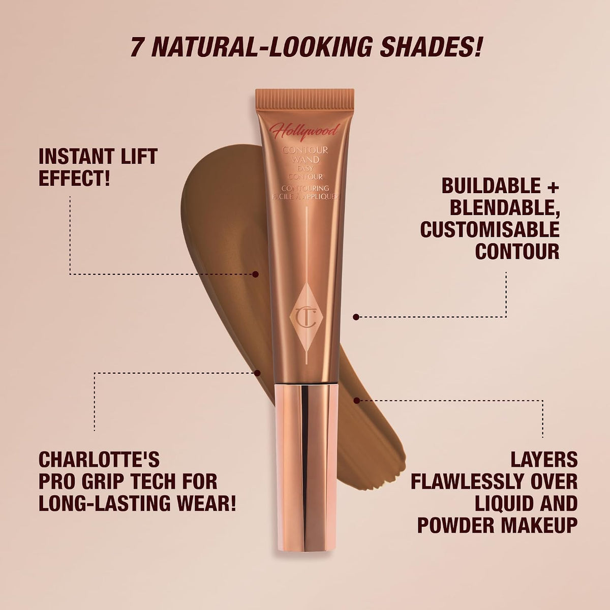 Charlotte Tilbury contour wand shade range comparison