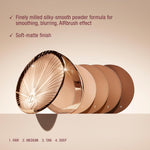 Top view of Charlotte Tilbury Airbrush Matte Bronzer packaging