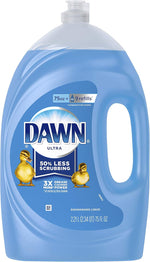 Dawn dish soap bottle cap and squeeze top feature