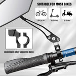 Diyife HD glass bicycle mirror close up
