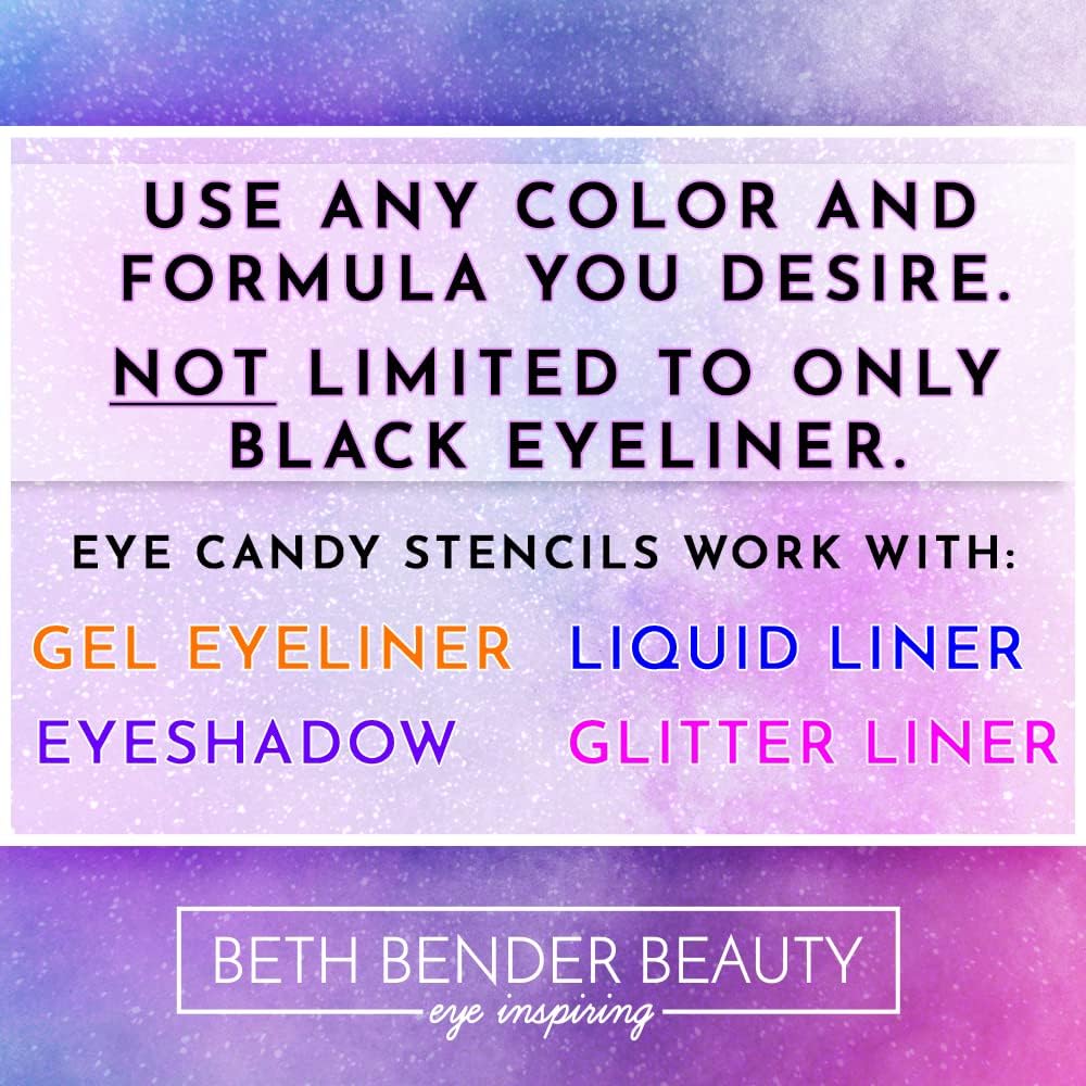 Authentic USA imported Beth Bender Beauty stencil pack