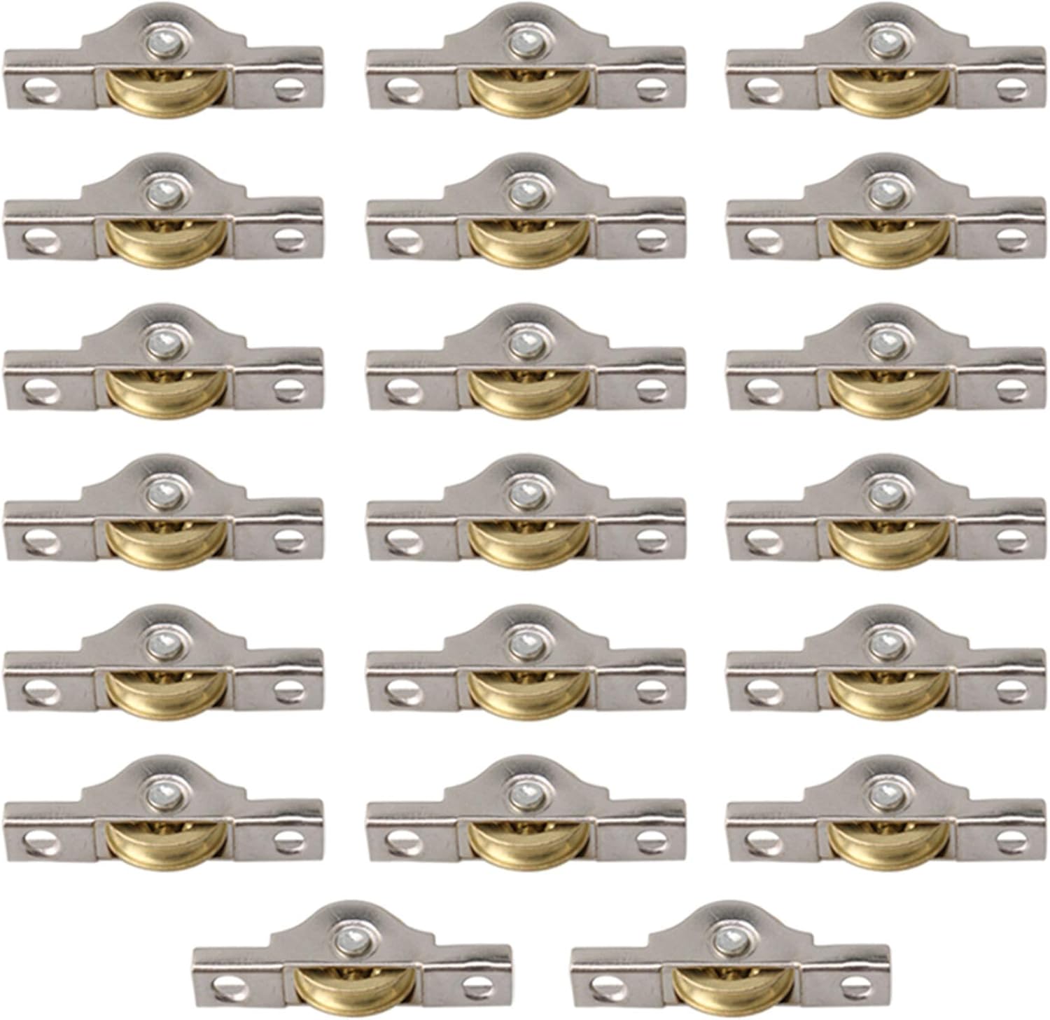 RDEXP sliding roller wheel front view showing metal bracket