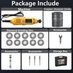 SONNLER handheld tungsten sharpener package layout