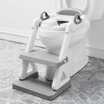 Wiifo Potty Training Seat With Step Stool Ladder front view toddler toilet trainer