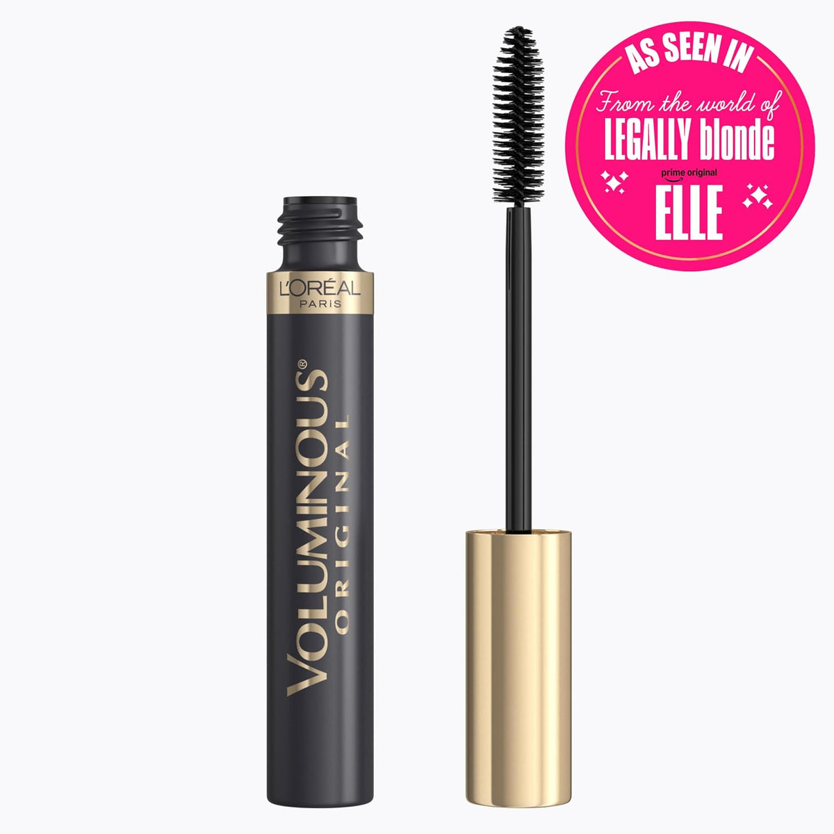 L'Oral Paris Voluminous Original Mascara, Black Brown, 0.28 fl. oz. - Image 2