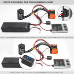 GOUP RC brushless ESC close-up of aluminum casing