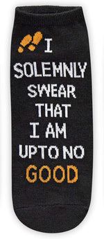 Hyp Harry Potter low cut socks featuring Platform 9 3/4 motif