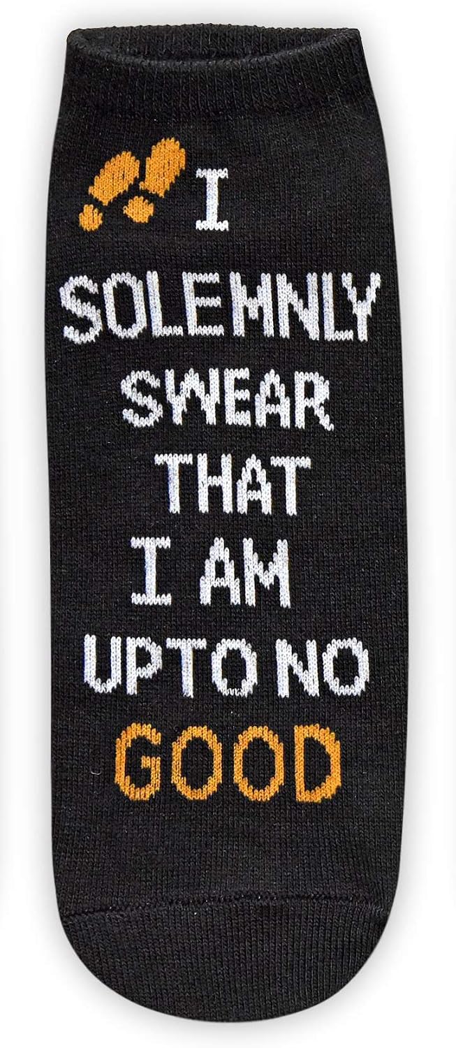 Hyp Harry Potter low cut socks featuring Platform 9 3/4 motif