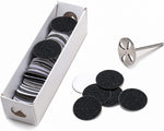 ERUIKA 100pcs sandpaper disc and metal bit front view packaging