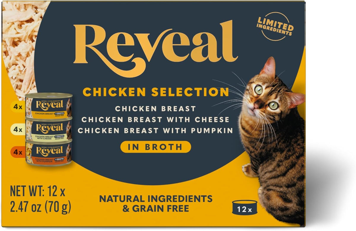 Imported grain free fish variety pack for cats