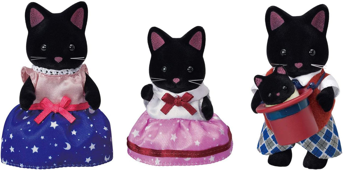Calico Critters, Tuxedo Cat Family, Dolls, Dollhouse Figures, Collectible Toys, Multi, 3 inches - Image 10
