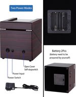 Lenway automatic watch winder control panel and rotation settings