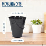 Houseables 12 pack mini tin containers stacked together
