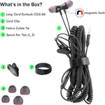 C G ChanGeek sound isolating earbuds with silicone ear tips