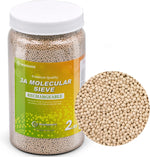 Wisesorb 3A Molecular Sieve Desiccant Beads front view 2 pound jar for moisture absorption