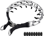 Prong Collars for Dogs, No Pull Dog Collar, Dog Training Collar for Large Medium Small Dogs, Stainless Steel Adjustable with Comfort Rubber Tips (Large, 4.0mm, 23.6-Inch) - Image 15