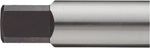 Complete Dormer E547 high-speed steel pipe tap packaging and profile view.