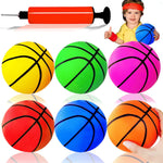 Dshengoo mini toy basketball set with pump front view