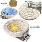 Bird cage accessories and hanging hooks detail