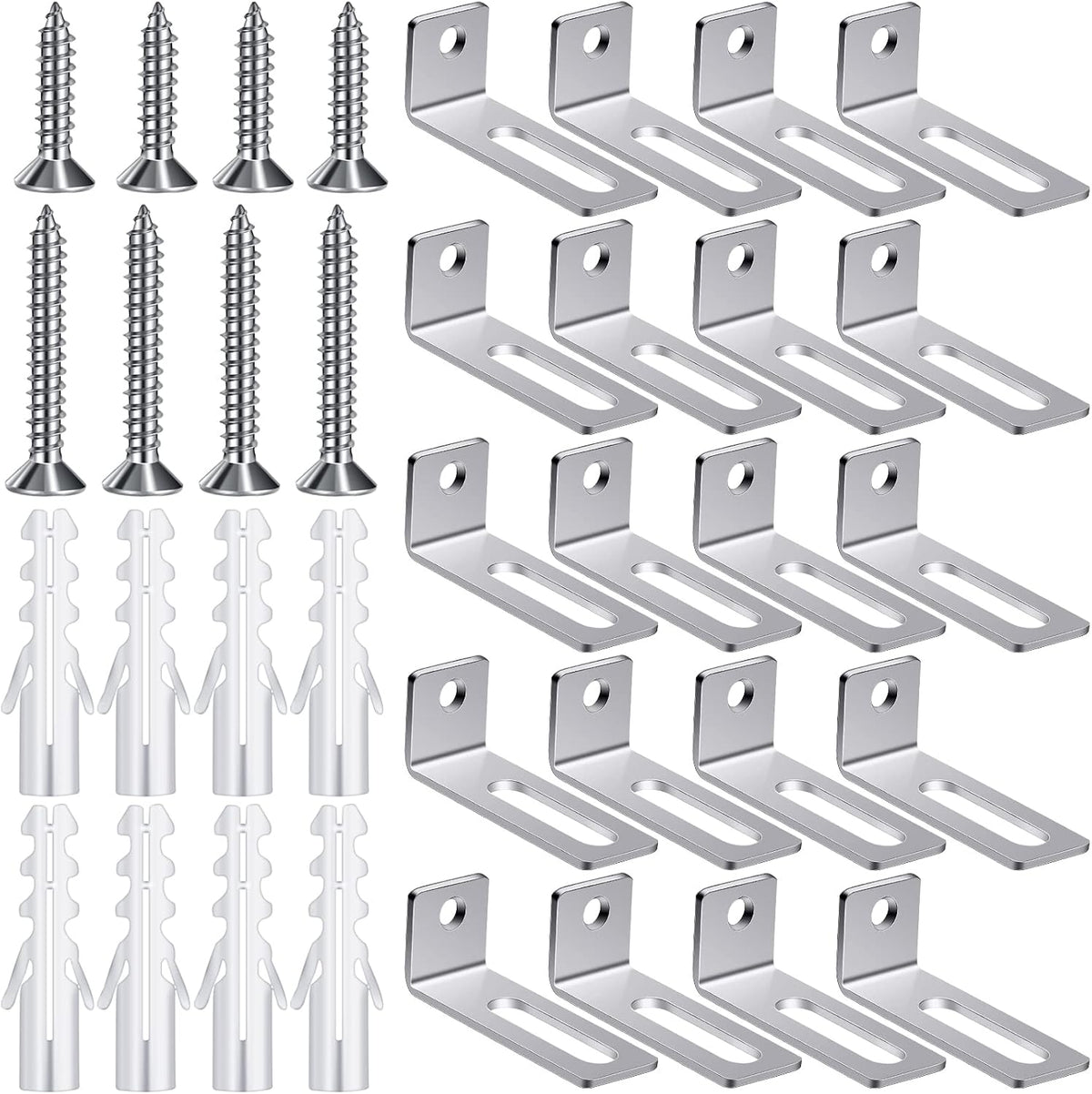 Oudain complete whiteboard mounting hardware set