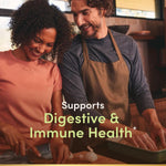 Nature's Bounty Acidophilus back label ingredients view