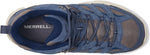 Merrell men's moab 3 mid waterproof hiking boots back angle