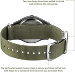Boshiya Japanese movement watch caseback view
