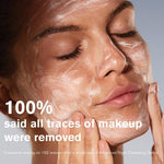 Estee Lauder amino acid foaming face wash container showcasing deep pore cleansing benefits.