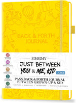 Just Between You and Me Kid Journal - A Back & Forth Journal for Grown-Up & Kid / Parent & Child to Strengthen Bond, Build Communication, and Share Memories, Interactive Writing Prompts for Kids & Adults, Gift for Girls Boys, 7"X10"-Gray - Image 9