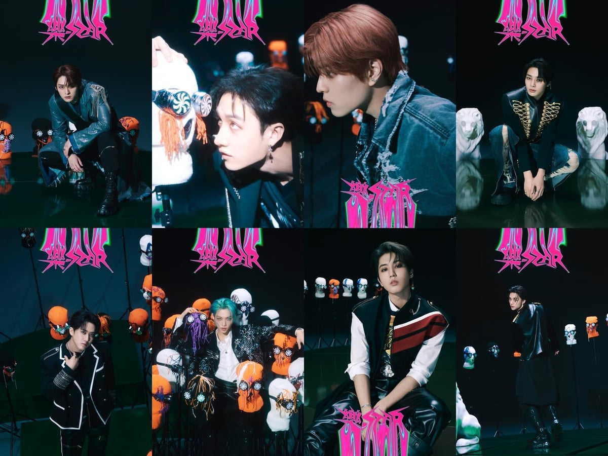 Stray Kids sealed CD-R optical disc close up
