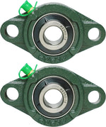 Sackorange industrial bearing mounted on a mechanical shaft simulation