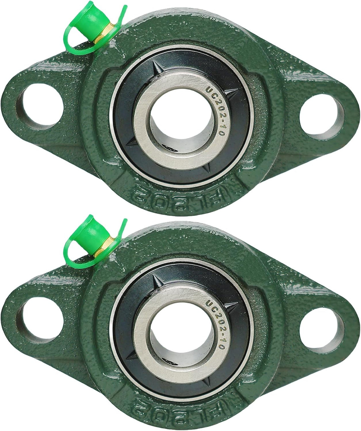 Sackorange industrial bearing mounted on a mechanical shaft simulation