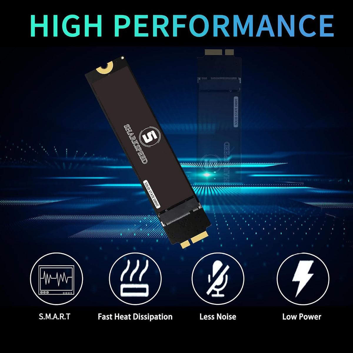 S Sharkspeed upgrade drive angle perspective view