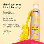 Amika lightweight invisible heat protection aerosol spray bottle