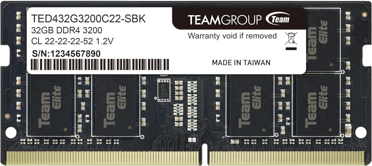 TEAMGROUP Elite DDR4 64GB Kit (2 x 32GB) 3200MHz PC4-25600 CL22 (2933MHz or 2666MHz) Unbuffered Non-ECC 1.2V SODIMM 260-Pin Laptop Notebook PC Computer Memory Module Ram Upgrade - TED464G3200C22DC-S01 - Image 10
