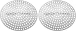Danco 88923 shower drain strainer showing perforated design and clips