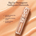 Charlotte Tilbury hydrating lip plumper gift set packaging close up.