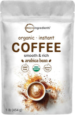 Micro Ingredients organic instant coffee front view package