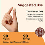 Micro Ingredients Vitamin D3 K2 softgels close up