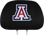 Fanmats ProMark NCAA head rest covers elasticated bottom band