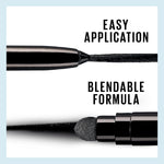 Maybelline smudge resistant matte eyeliner angled lifestyle shot