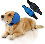 Waterproof Dog Ear Covers,No Flap Ear Wraps for Dogs,Dog Ear Muffs for Noise Protection & Anxiety Relief,Adjustable Dog Calming Hoodie Shower Cap for Bathing Grooming(Fuchsia,M) - Image 9