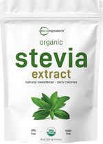 Micro Ingredients Pure Organic Stevia Extract Powder, 4 oz, No Additives | 706 Servings, Stevia Green Leaf Reb-A, Sugar-Free 0 Calories, Natural Sweetener, Sugar Substitute, Keto & Vegan Friendly - Image 10