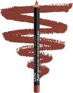 NYX PROFESSIONAL MAKEUP Suede Matte Lip Liner, Velvety-Smooth, Long-Lasting Formula For A Defined Lip Makeup Look - Soft-Spoken (Nude) - Image 15