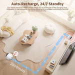 Smartphone app interface controlling Honey Tour robot camera