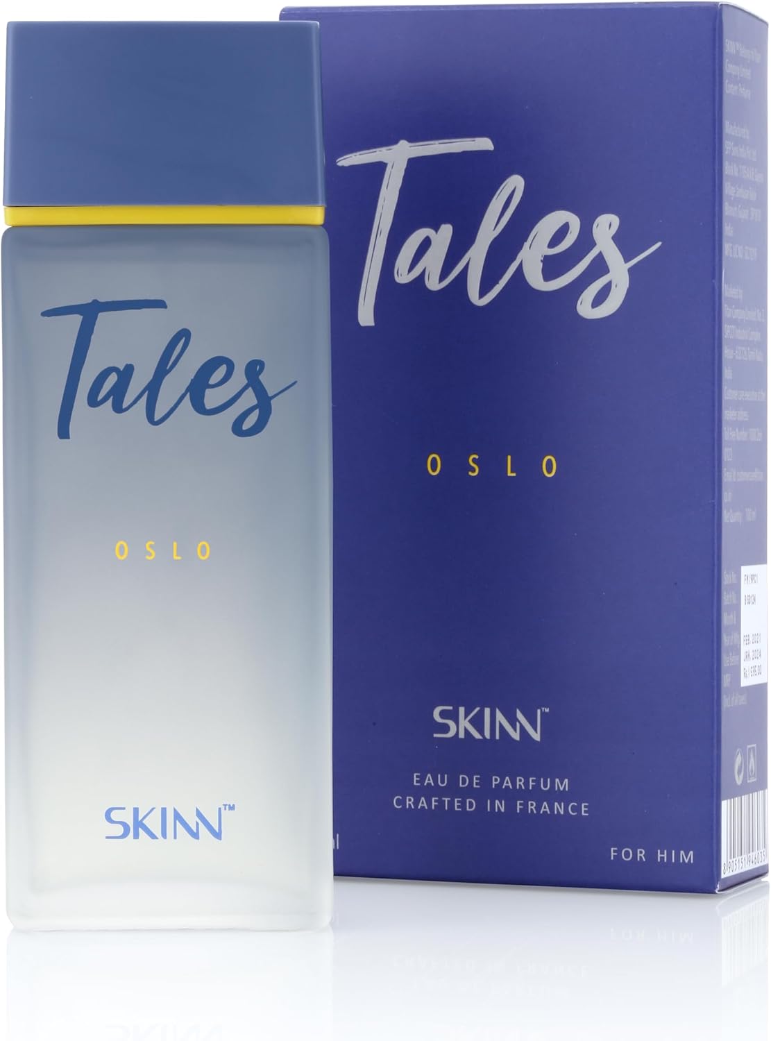 Skinn By Titan | Tales Oslo Perfume - 100 Ml | Perfume For Man | Gift for Men | Premium Fragrance | Grooming Essentials | Long Lasting Smell for Men |Woody, Spicy | Eau De Parfum - Image 1