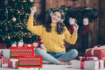 Fruidles Christmas tree decoration candy cane lollipops pack of twelve