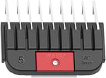 Premium imported dog grooming clipper attachment comb one half inch size.