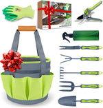 Altdorff garden tool set front view showcasing all nine pieces