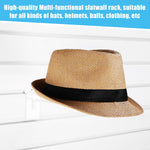 Kigley hat display wall mount hooked on slatwall